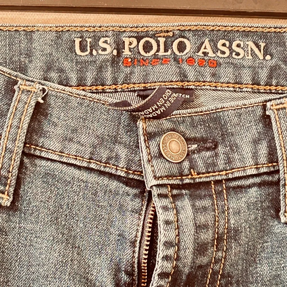 U.S. Polo Assn.‎ Mens Activate Stretch Straight Leg Denim Jeans W30 L32